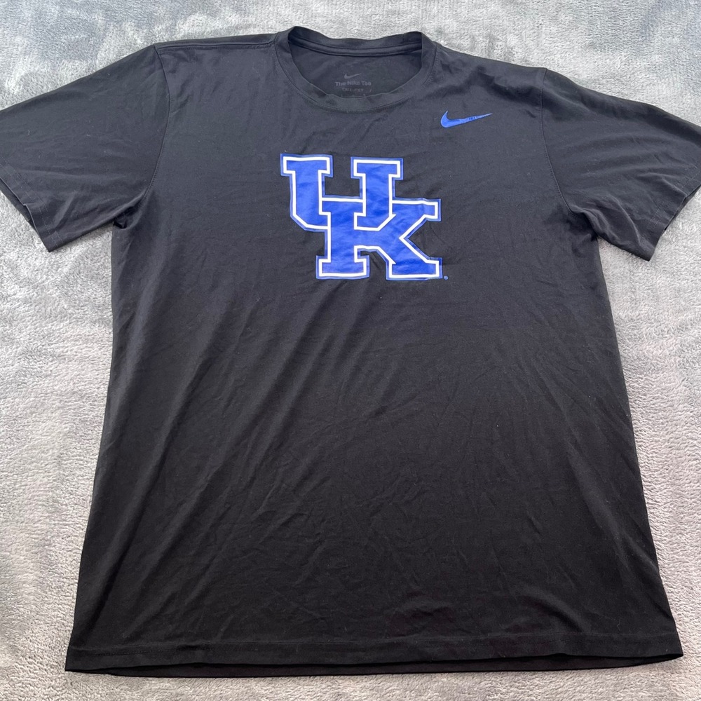 Nike Kentucky Wildcats Dri-FIT Legend SS Tee Black Blue Mens L M21418